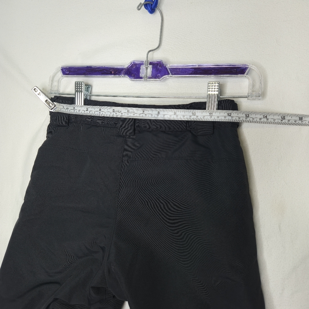 Columbia Kids Black Rain Pants With Outgroqn Adjustable Bottom Cuffs Size S (8) - Picture 2 of 9